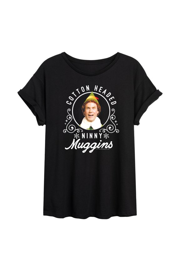 - Christmas Ninny Muggins - Women's Oversized T-Shirt