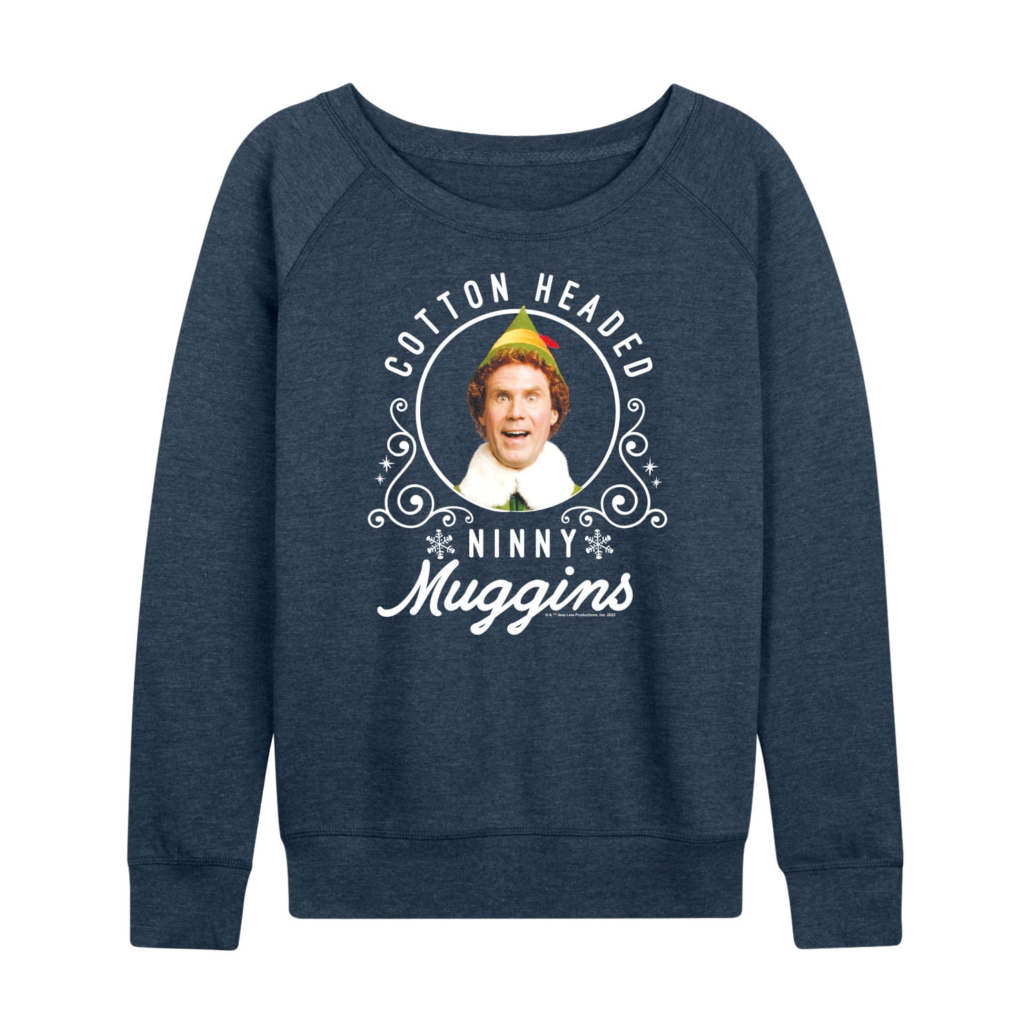 ELF - Ninny Muggins - Women's Lightweight French Terry Long Sleeve Shirt