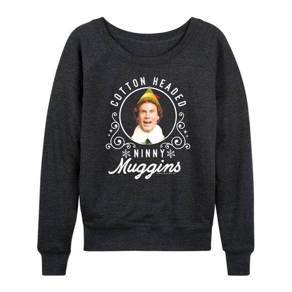 ELF - Ninny Muggins - Women's Lightweight French Terry Long Sleeve Shirt