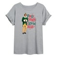 thumbnail image 1 of ELF - Christmas Omg I Know Him - Women's Oversized T-Shirt, 1 of 5