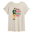 thumbnail image 1 of ELF - Christmas Omg I Know Him - Women's Oversized T-Shirt, 1 of 5