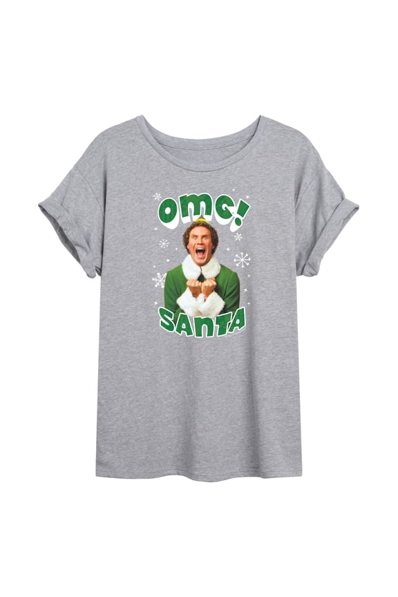 - Christmas Omg Santa - Women's Oversized T-Shirt