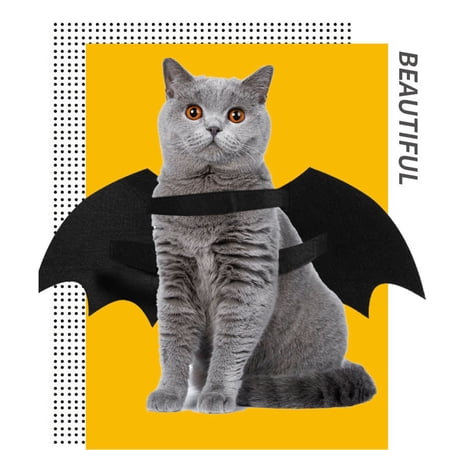 ELF Pet Cat Bat Wings Funny Cute Dog Cosplay Costume for Puppy Kitten Halloween Party Decoration Supplies