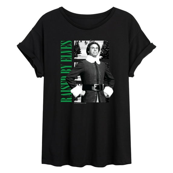 ELF - Raised By Elves - Juniors Ideal Flowy Muscle T-Shirt