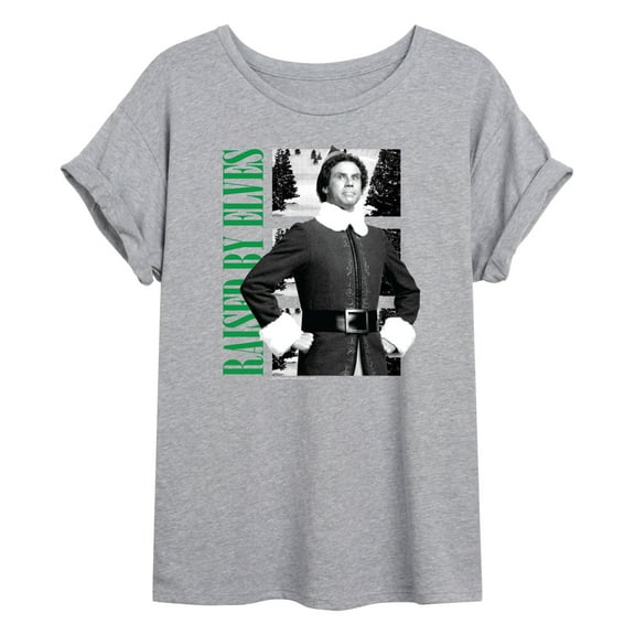 ELF - Raised By Elves  - Juniors Ideal Flowy Muscle T-Shirt