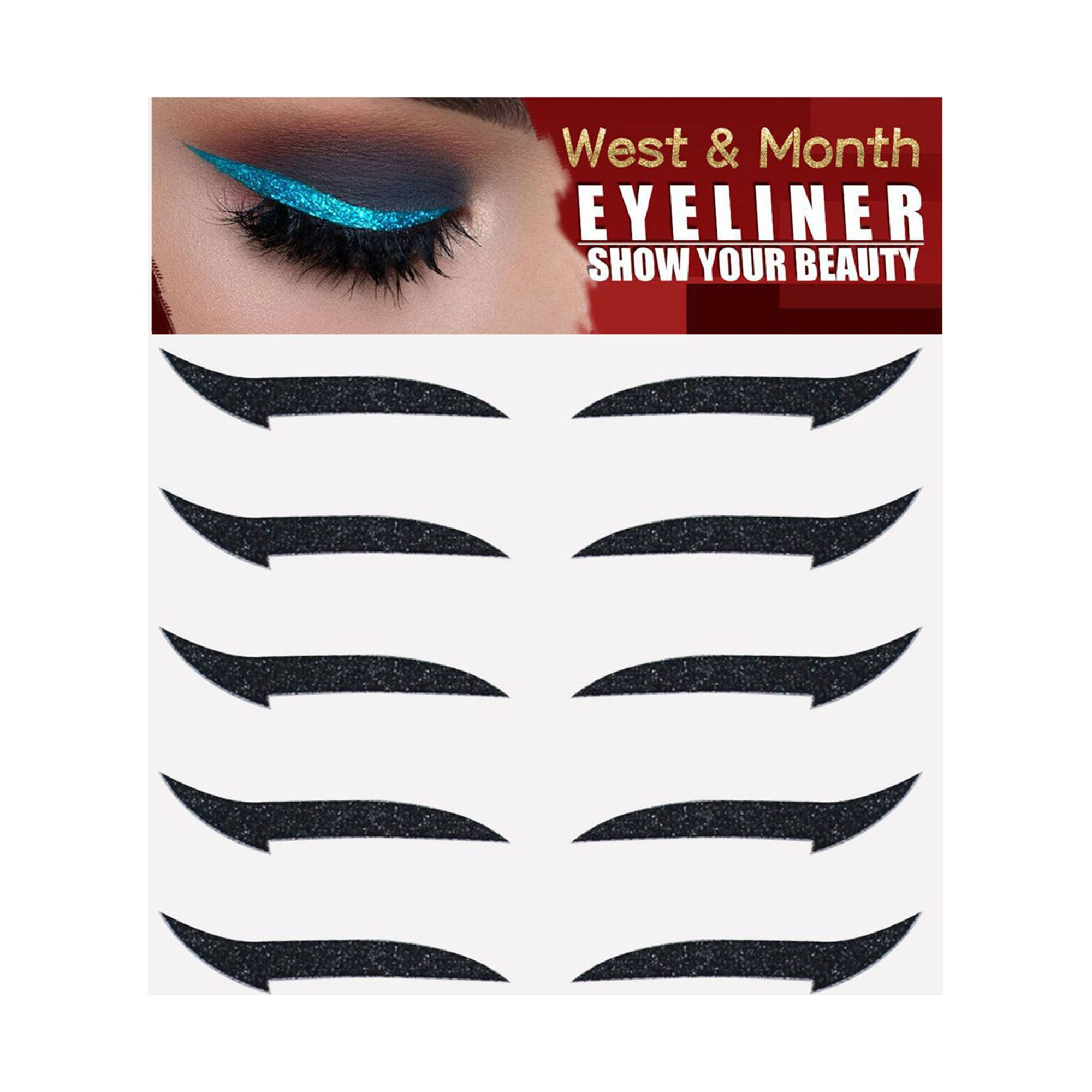 ELF Reusable Eyeliner Stickers Glitter Self Adhesive Eyeshadow Stickers