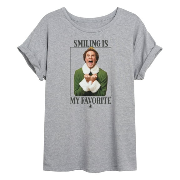 ELF - Christmas Smile - Women's Oversized T-Shirt