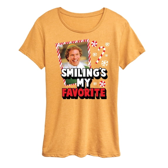 ELF - Smilings My Favorite - Women's Short Sleeve Graphic T-Shirt