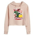 thumbnail image 1 of ELF - Christmas Son Of A Nutcracker - Juniors Cropped Pullover Hoodie, 1 of 5