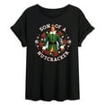 thumbnail image 1 of ELF - Christmas Son Of A Nutcracker  - Women's Oversized T-Shirt, 1 of 5