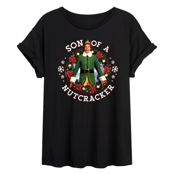 ELF - Christmas Son Of A Nutcracker - Women's Oversized T-Shirt