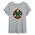 thumbnail image 1 of ELF - Son Of A Nutcracker  - Juniors Ideal Flowy Muscle T-Shirt, 1 of 5