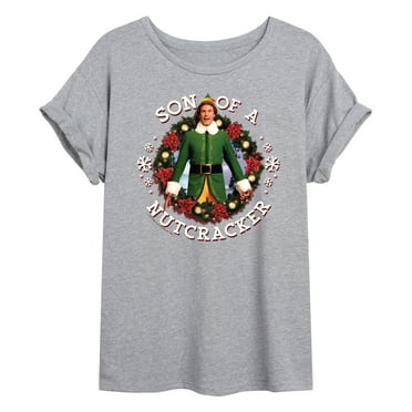 ELF - Son Of A Nutcracker  - Juniors Ideal Flowy Muscle T-Shirt