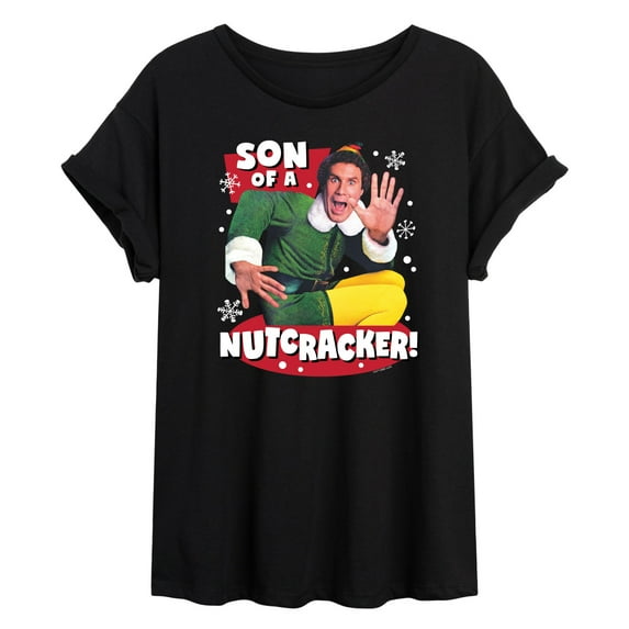 ELF - Christmas Son Of A Nutcracker - Women's Oversized T-Shirt