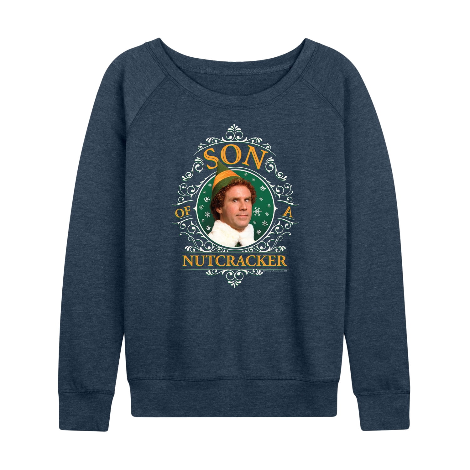 ELF - Son Of A Nutcracker - Women's Lightweight French Terry Long Sleeve Shirt
