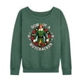 thumbnail image 1 of ELF - Son Of A Nutcracker - Women's Lightweight French Terry Long Sleeve Shirt, 1 of 5