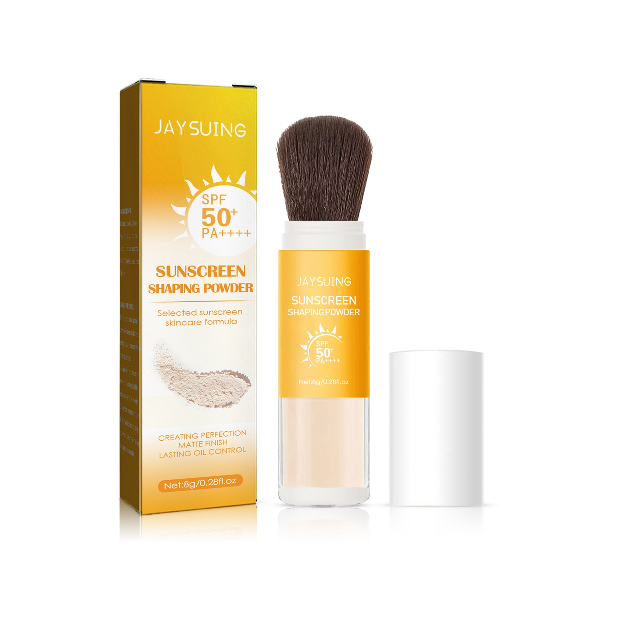 ELF Sunscreen Face Powder Natural Brush on Sunscreen Sunblock Powder