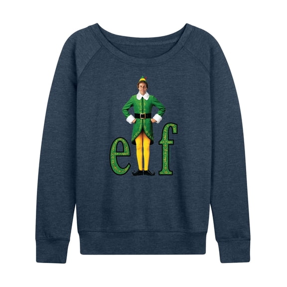 ELF - With Buddy - Women's Lightweight French Terry Pullover