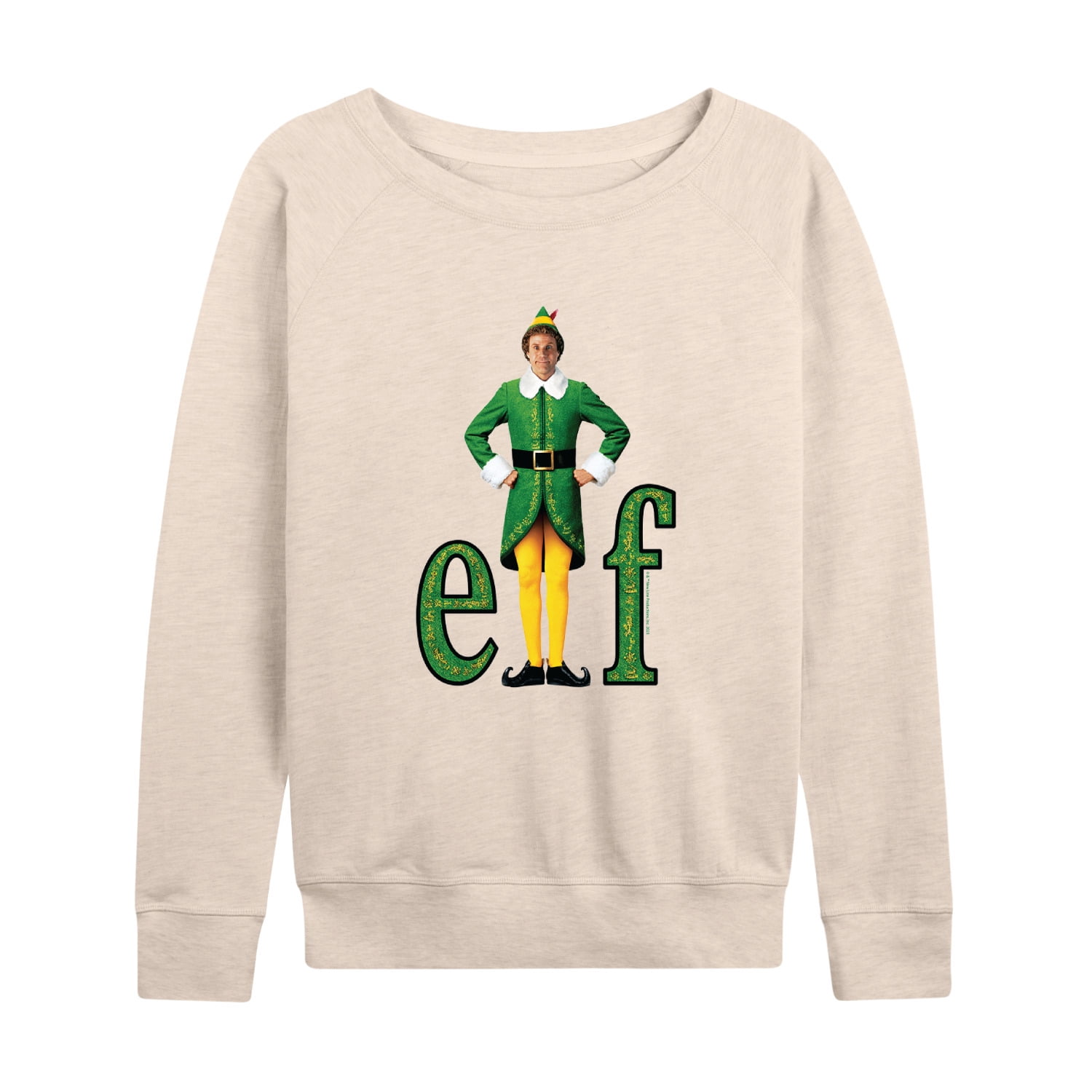 ELF - With Buddy - Women's Lightweight French Terry Pullover