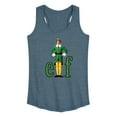 thumbnail image 1 of ELF - With Buddy - Women's Racerback Tank Top, 1 of 5
