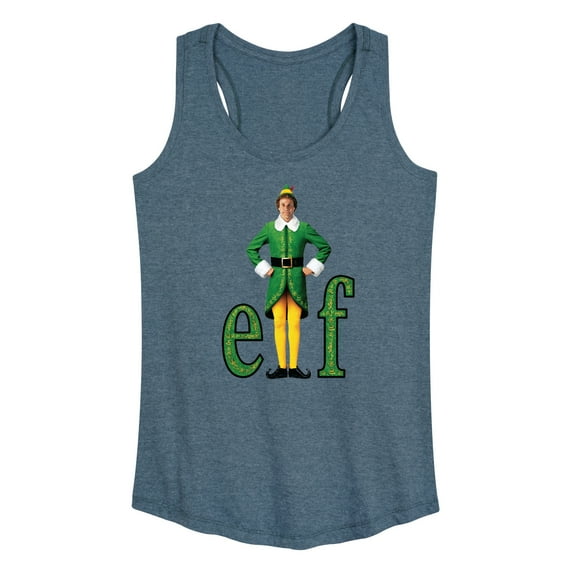 ELF - With Buddy - Women's Racerback Tank Top