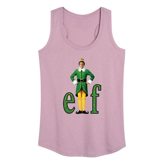 ELF - With Buddy - Women's Racerback Tank Top