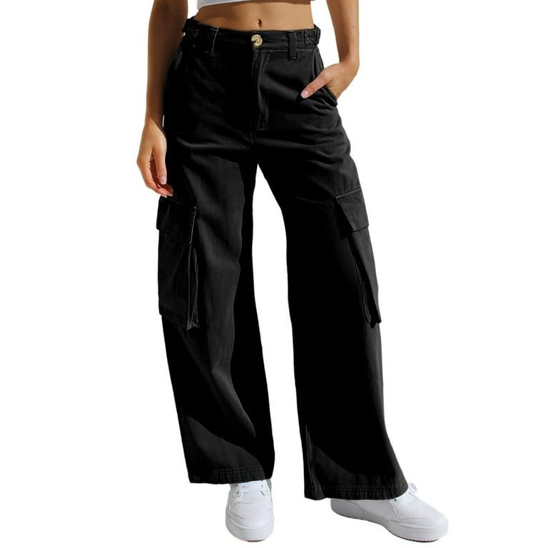 Multi colored cargo pants shop