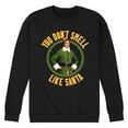 thumbnail image 1 of ELF - You Don't Smell Like Santa - Men's Crew Neck Fleece Pullover, 1 of 5