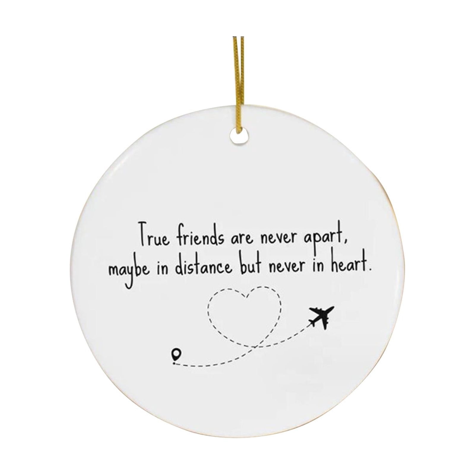 ELFINDEA Christmas Decorations Funny Friendship Ornaments 2023