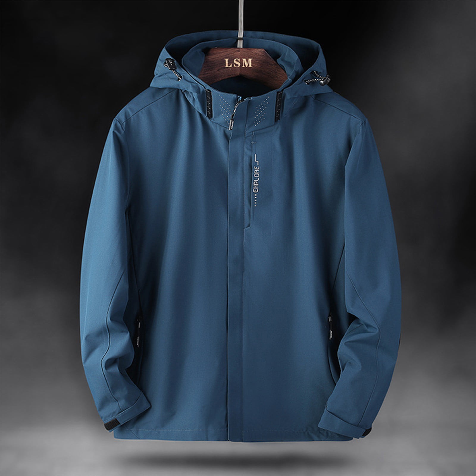 ELFINDEA Fall Rain Jacket Hoodie Sweatshirt Coat Tops Autumn Winter