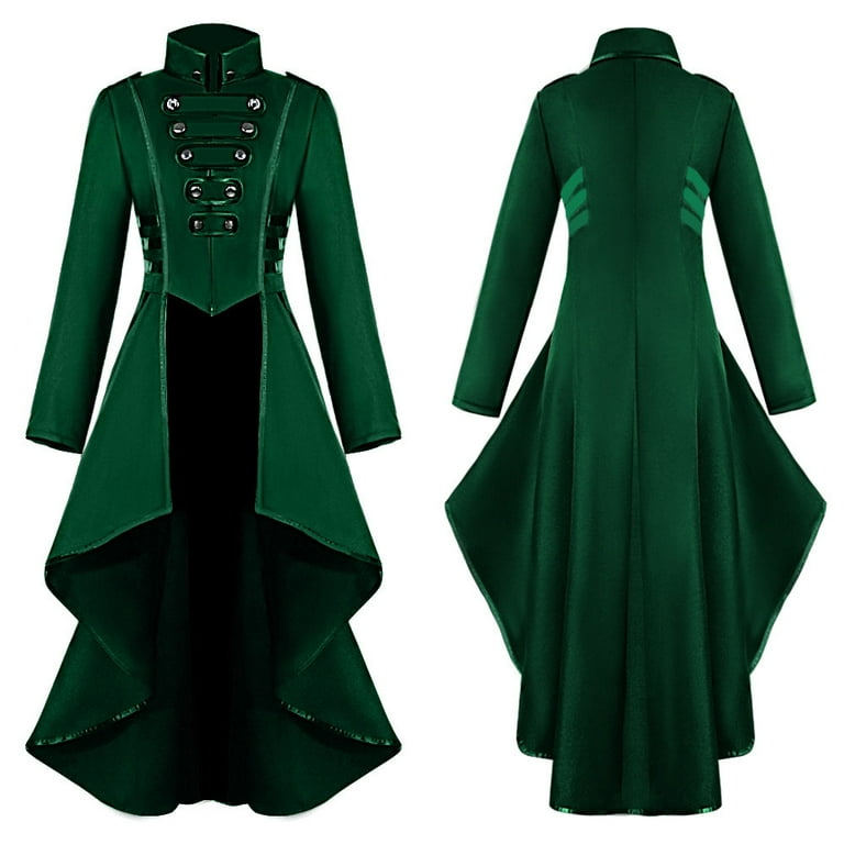 Green sales tailcoat jacket