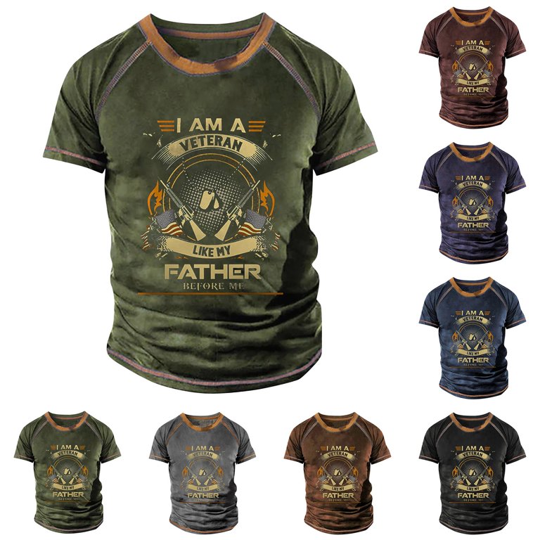 ELFINDEA clothes for men mens workout clothes Men's Shirt T-Shirts