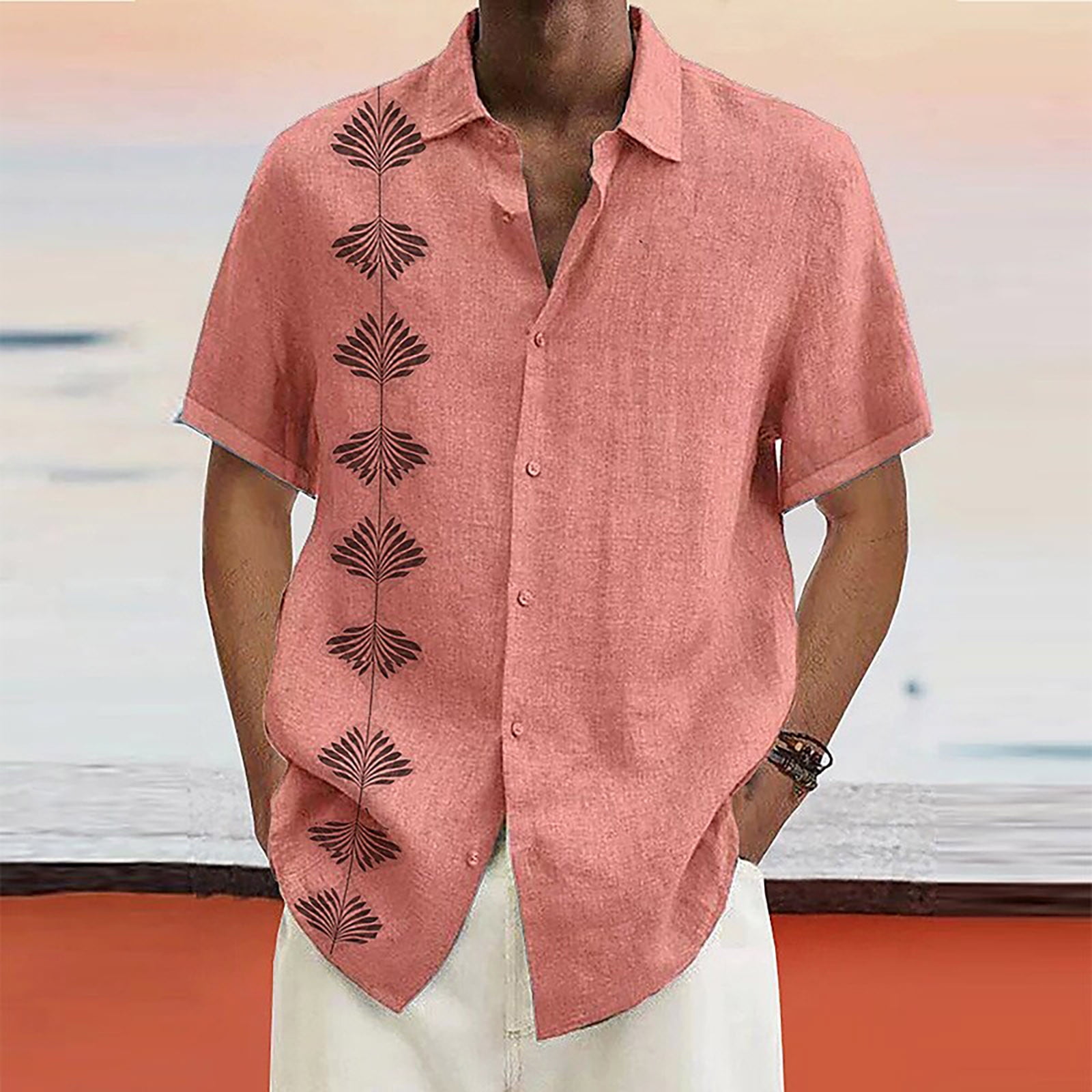 pink designer shirt mens