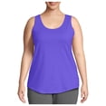 thumbnail image 1 of ELFINDEA Womens Tops Plus Size Tank Tops For Summer Tank Tops Loose Fit Casual Camisole Shirttail Tank Purple XL, 1 of 6
