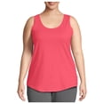 thumbnail image 1 of ELFINDEA Womens Tops Plus Size Tank Tops For Summer Tank Tops Loose Fit Casual Camisole Shirttail Tank Watermelon Red 4XL, 1 of 1