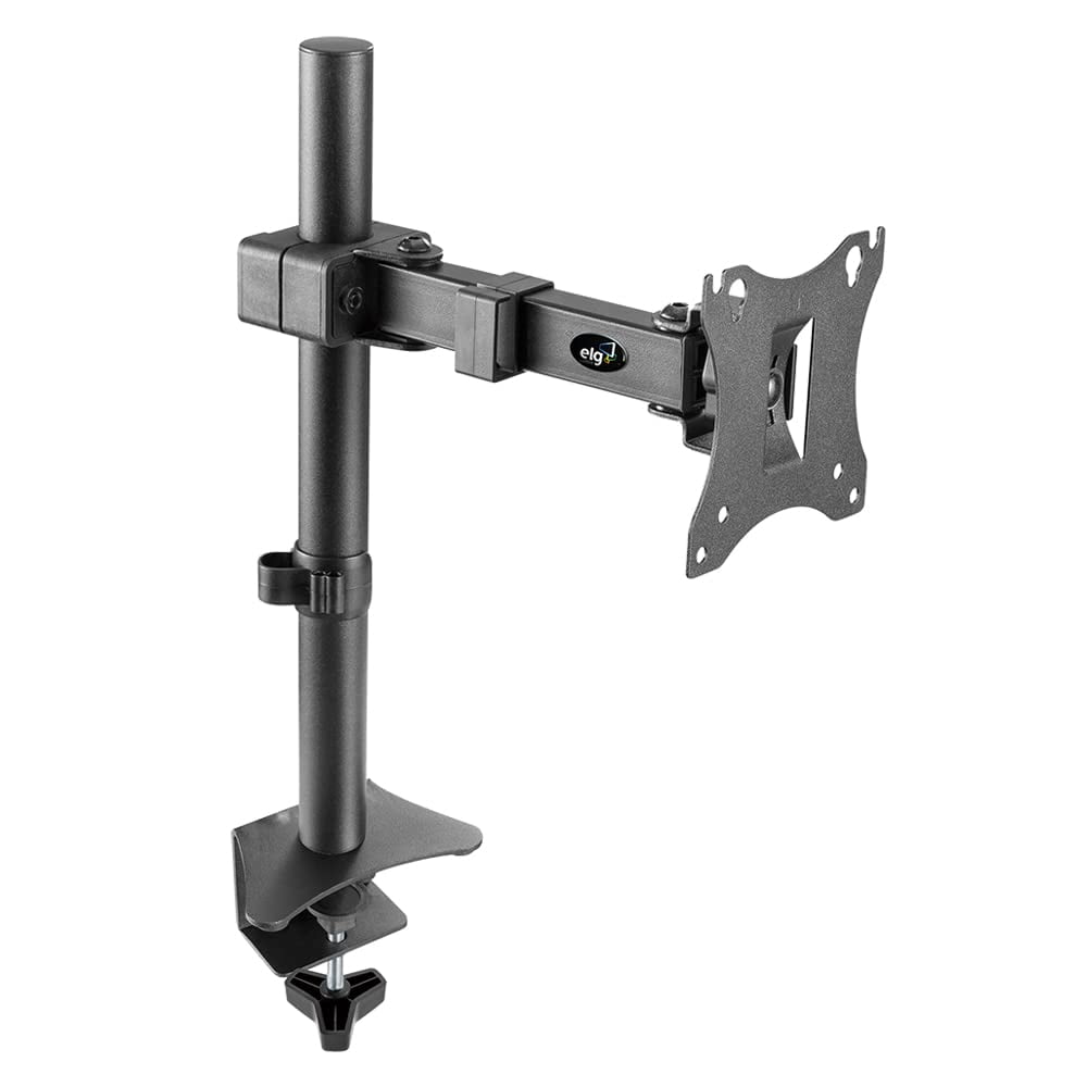 ELG Full Motion Swivel Monitor Desk Mount Stand up to 34'' Screen