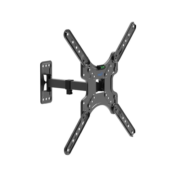 ELG MT400AR Full Motion TV Wall Mount Bracket for 26–60 in TVs, Single-Stud Articulating, Swivel and Tilt, VESA 75x75 to 400x400, Supports up to 66 lb