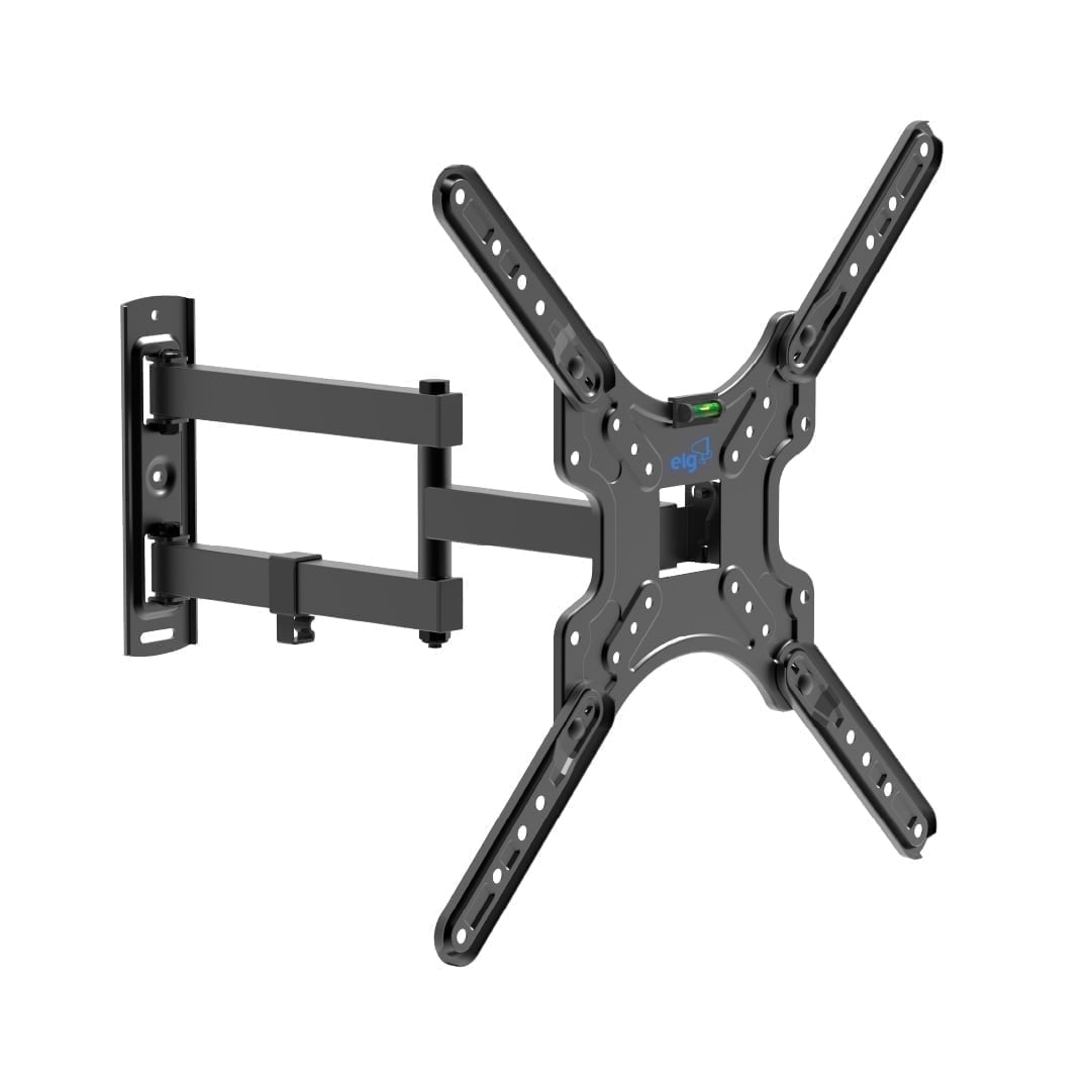 Full Motion MT400AR-EX TV Wall Mount 26–60 Inch Swivel Tilt Extend Dual Arm VESA 400x400 Supports up to 66 lb
