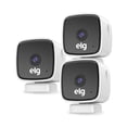 thumbnail image 1 of ELG Smart Indoor Camera 1080p HD WiFi Security Motion Detection Night Vision SOS Button Three Unit, 1 of 6