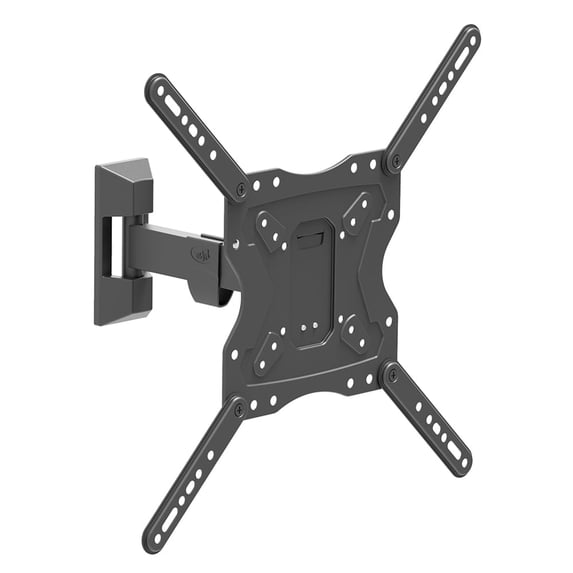 ELG FULL40 Full Motion TV Wall Mount Tilt Swivel 26–65" TVs 66 lbs VESA 400x400mm Heavy-Duty Black