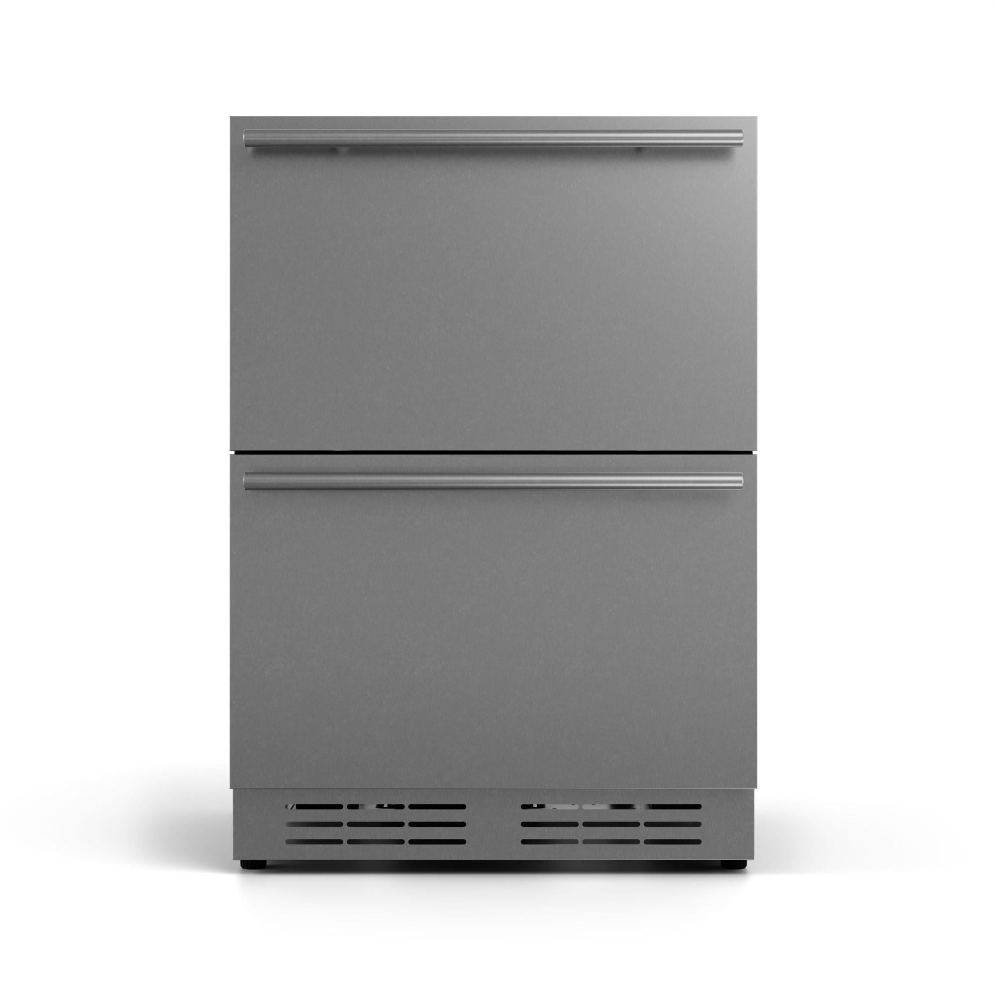 Elica Ebd511 Riserva 24" Wide 4.7 Cu. Ft. Panel Ready Refrigerator Drawer - Stainless