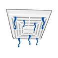 thumbnail image 1 of ELIMA-DRAFT® MAGNETIC FILTRATION VENT COVER FOR HVAC COMMERCIAL VENTS 24" X 24", 1 of 4