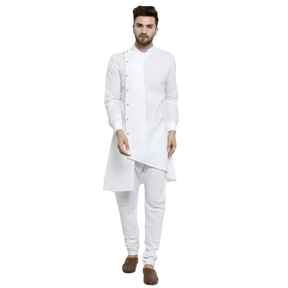 ELINA FASHION Men's Indian Cotton Kurta Pajama || Designer Kurta Payjama Wedding Ethnic Diwali Puja Set