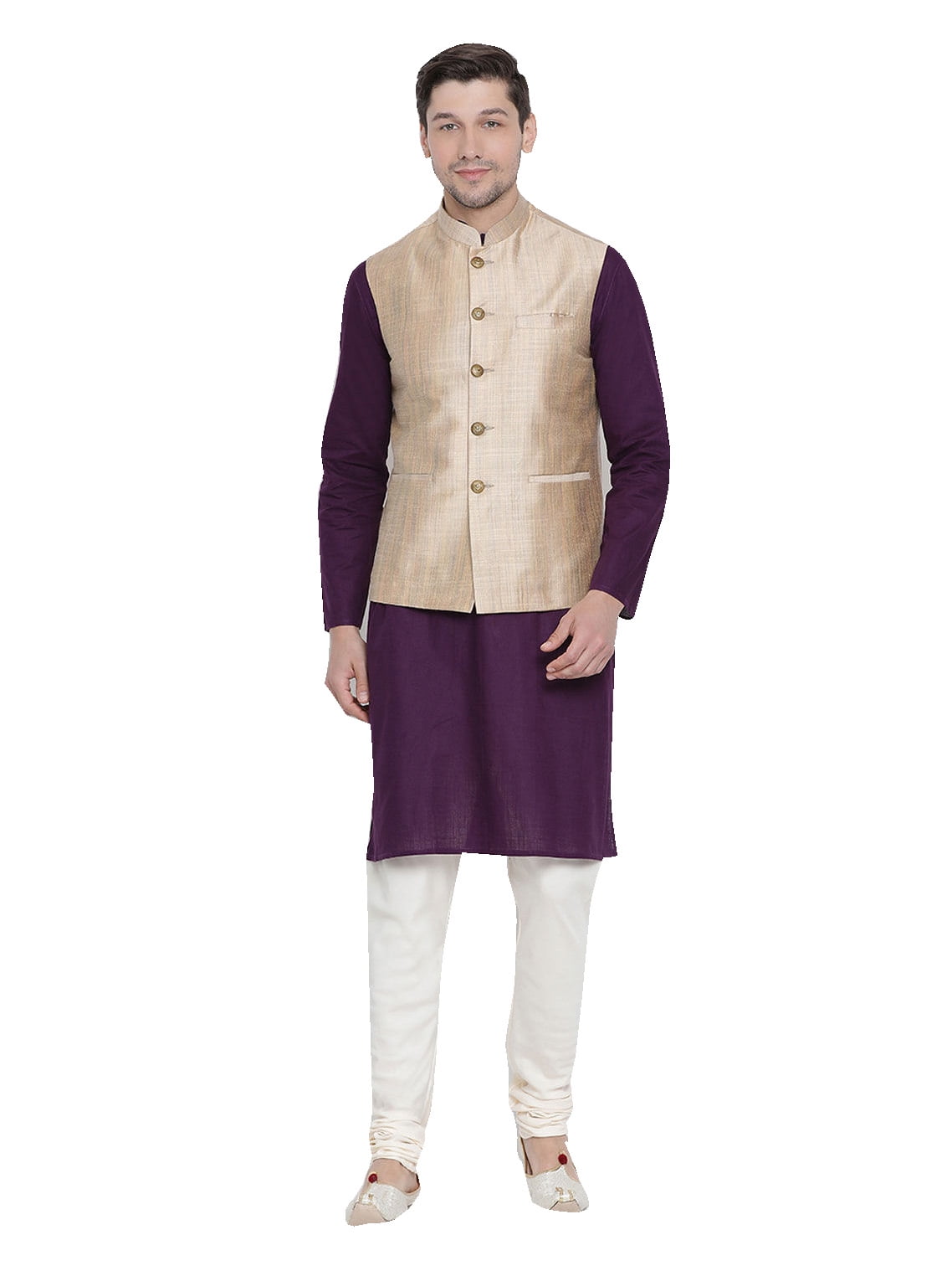 Elina fashion Pigiama Kurta da uomo in cotone | Lakhnavi
