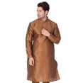 thumbnail image 1 of ELINA FASHION Men's Tunic Banglori Silk Kurta Pajama Set Indian Traditional Wear, 1 of 4