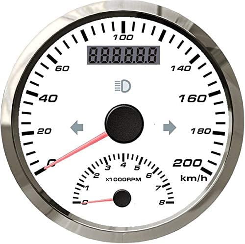 ELING GPS Tachometer & Drehzahlmesser - 110 Mm, 12V/24V Für Auto & LKW