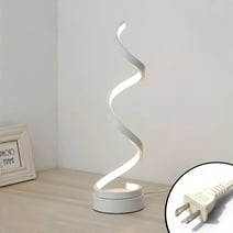 ELINKUME Modern Table Lamp, Dimmable Desk Lamp Nightstand Lamps, Size 17"x5", Warm White Lighting