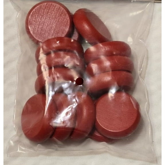 ELITE 14 Count Crokinole Discs (Choose from 10 colors) + Scoring Peg