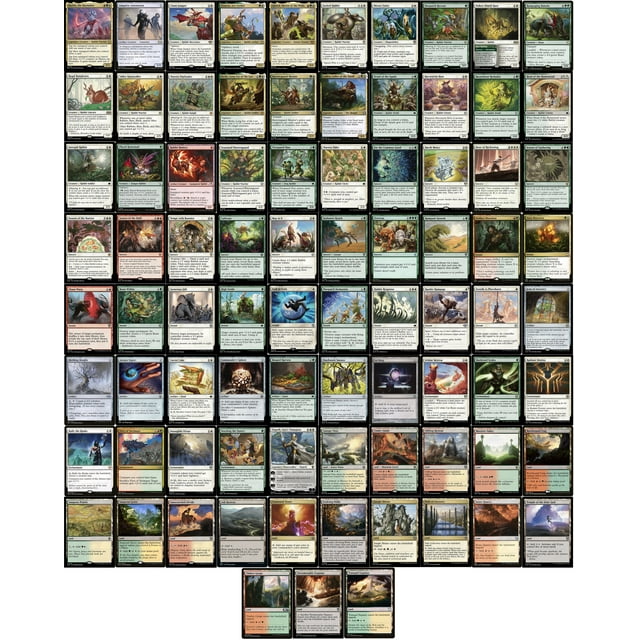 MTG Rabbit Deck Magic: The Gathering Selesnya (Green/White) Rabbit Deck -  60 Card Custom Built MTG Deck Magic The Gathering Custom Deck