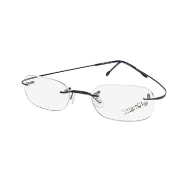 ELITE EYEWEAR 251 EYEGLASS FRAME/GLASSES RIMLESS WITH OPTIONAL SUNGLASS CLIP-ONS